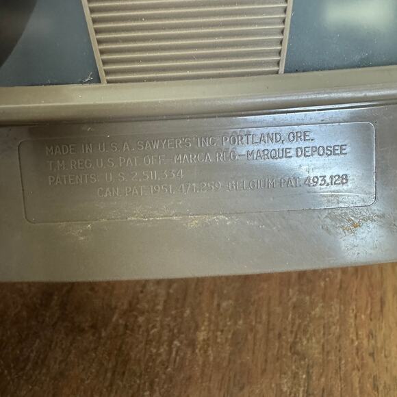 Sawyer's Brown VINTAGE ViewMaster with 1948 California USA Picture Reel - Picture 3 of 12